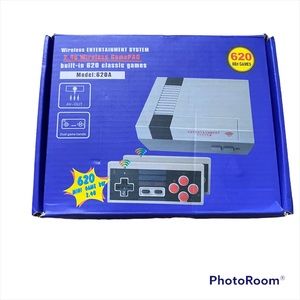 Classic Handheld Game Console, Classic Game Console Built-in 620 Game Handheld